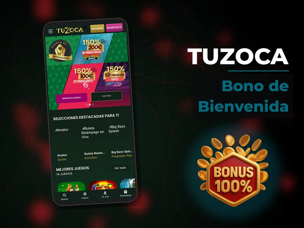 Tuzoca - Bono de Bienvenida