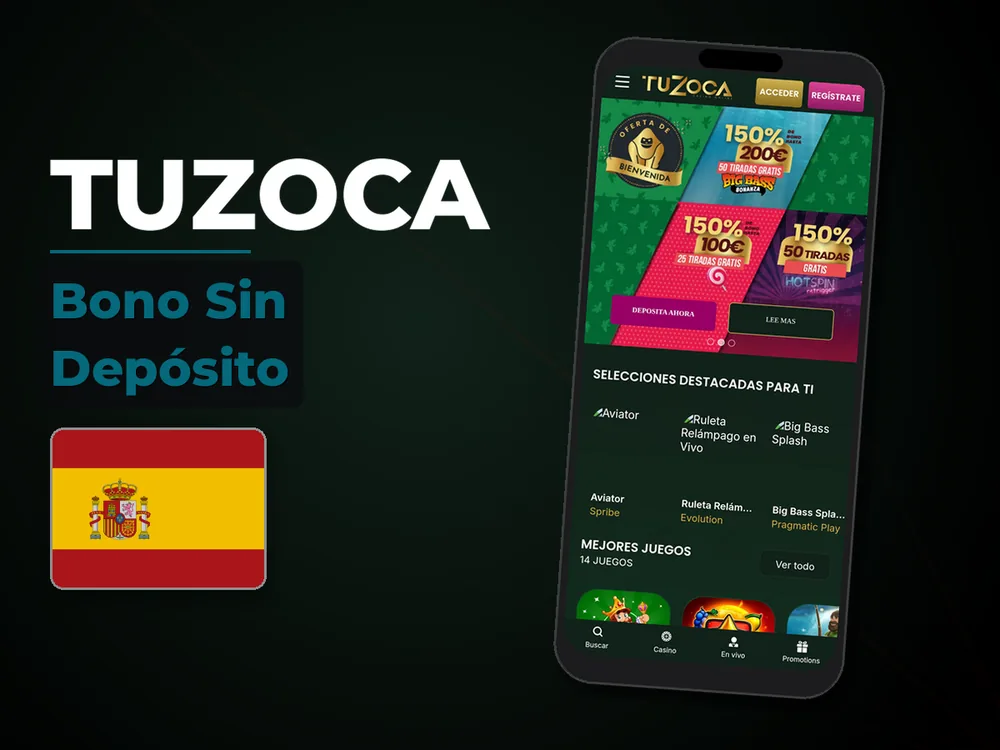 Tuzoca - Bono Sin Depósito