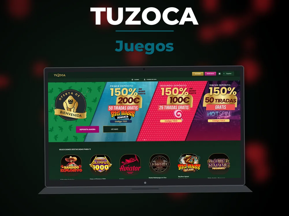 Tuzoca - Juegos
