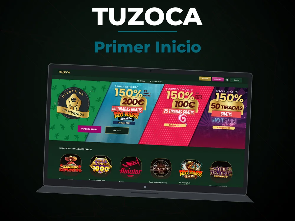 Tuzoca - Primer Inicio